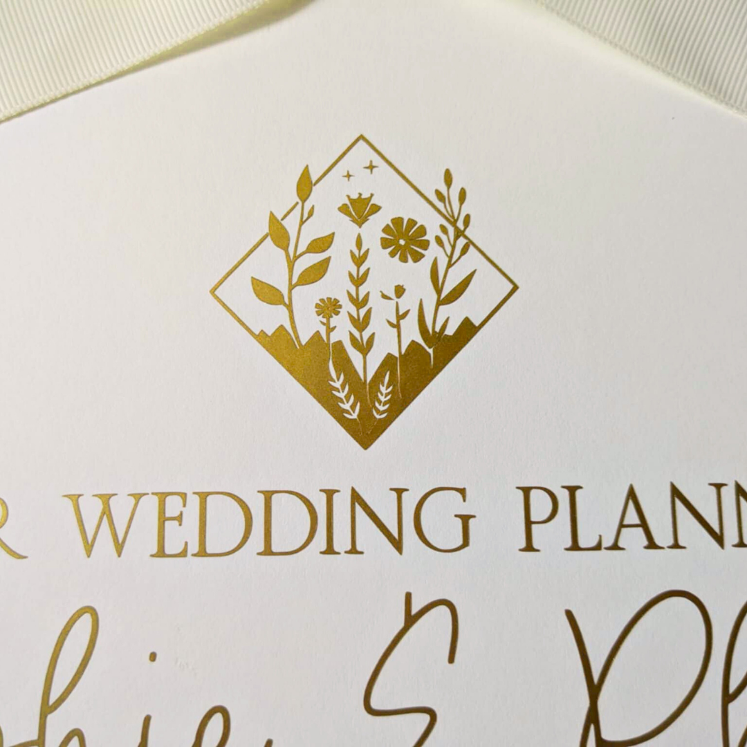 Personalised Wedding Folder (ivory) - *TESTER PRICE £10*