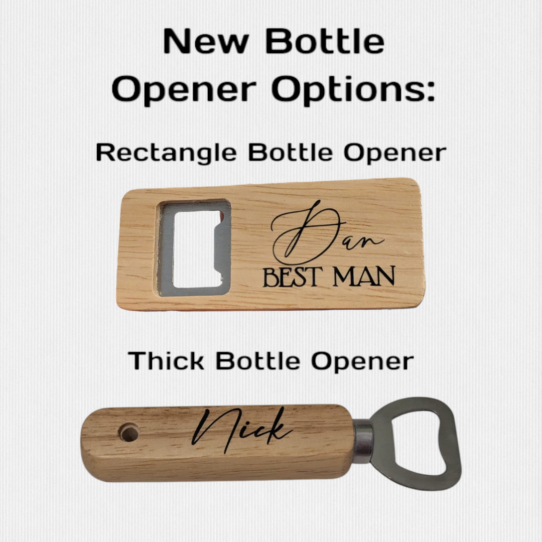 Personalised Best Man, Groomsmen, Bridal Party Proposal/Thank you Gift | Custom Beer Caddy | Custom Wine Box | Custom Gin Box
