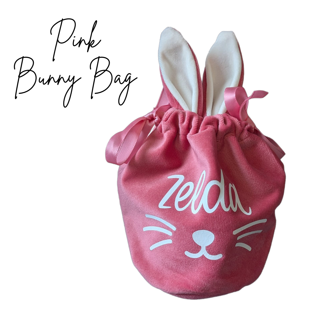 Easter Bunny Gift Bag - Personalised with Name