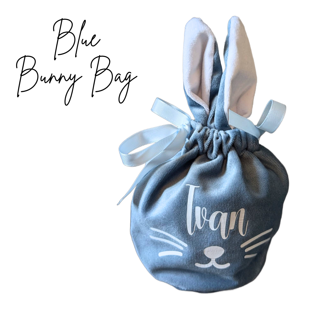 Easter Bunny Gift Bag - Personalised with Name