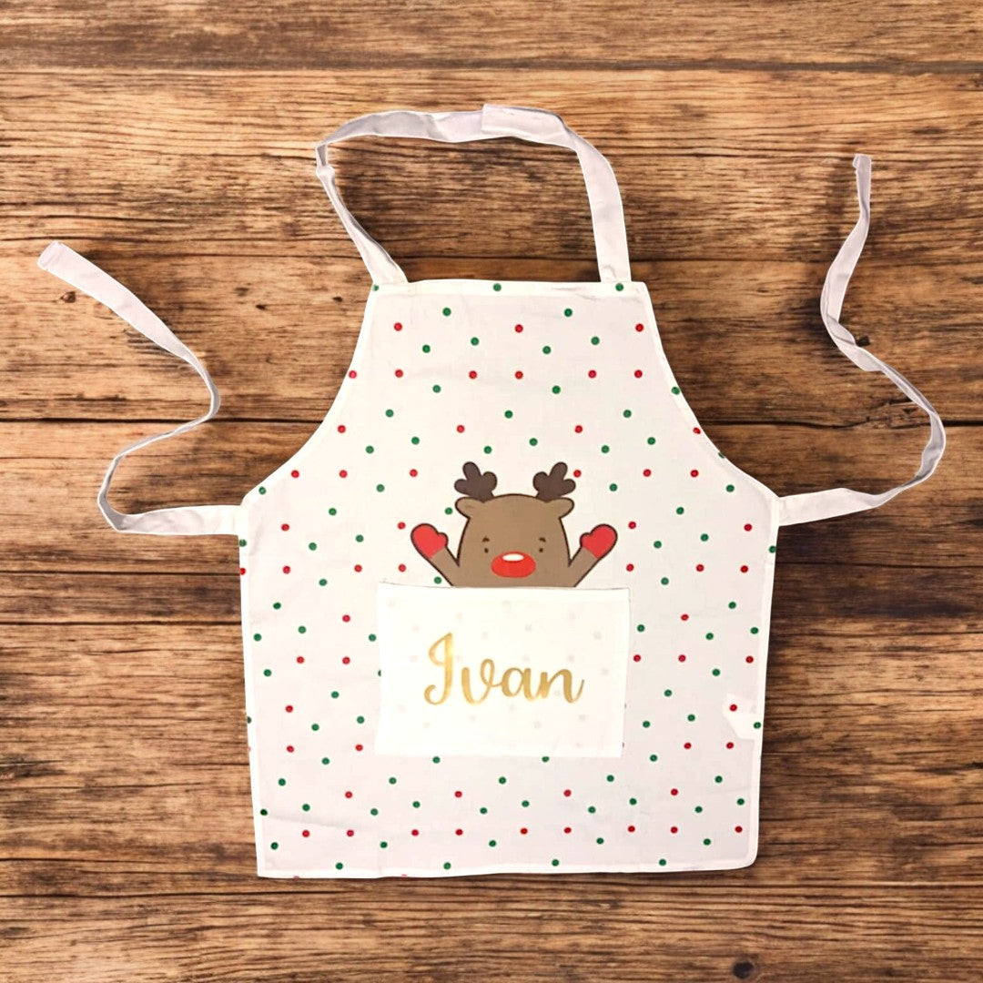 Christmas Name Apron