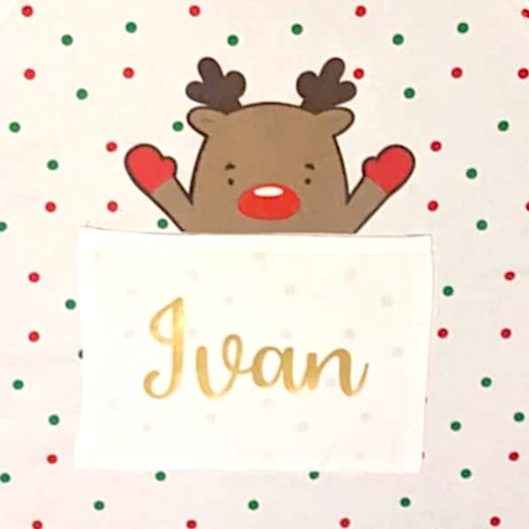 Christmas Name Apron