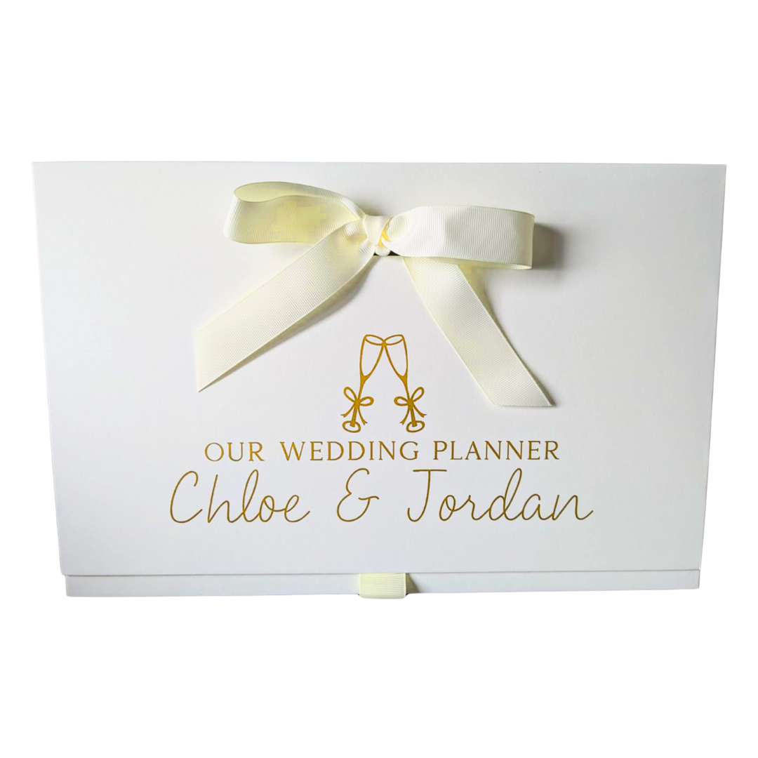Personalised Wedding Folder (ivory) - *TESTER PRICE £10*