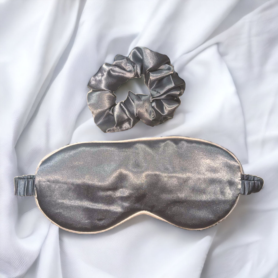 Personalised Eye Masks | Eye Mask Scrunchie Set | Wedding Party Gifts | Bridesmaid Proposal Gift | Sleep Eye Mask | Customisation options