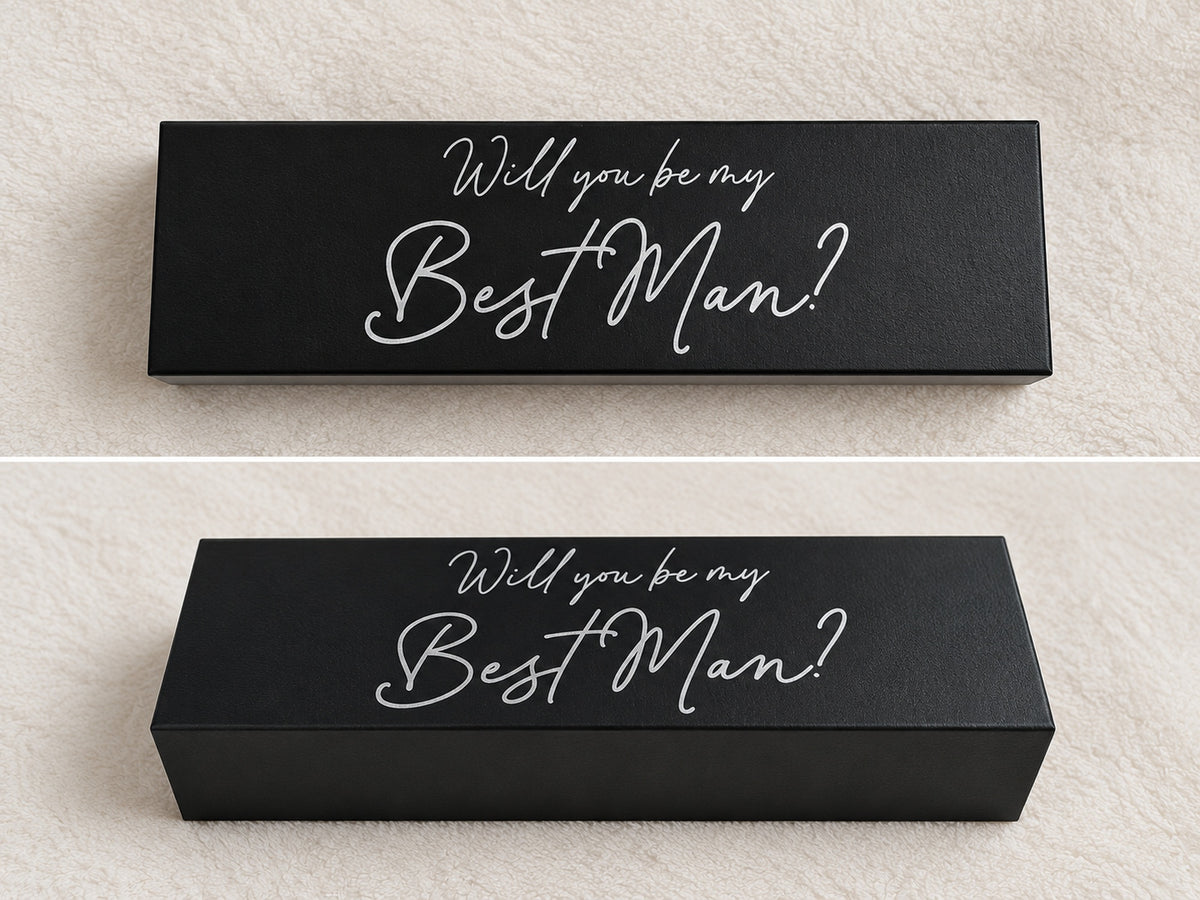 Custom Wine Box | Elegant Personalised Gift, Magnetic Closure | For Xmas, Anniversaries, Birthdays, Congratulations and Graduations