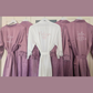 Bride and Bridesmaid Robes | 19 Colours Satin Lace Trim Robes!