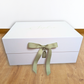 Deep Extra Large Luxury Personalised Gift Box (biggest size) | A3 Magnetic Ribbon Close Gift Boxes | Bridesmaid Proposal Box | Maid of Honour