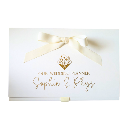 Personalised Wedding Folder (ivory) - *TESTER PRICE £10*