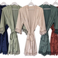 Wreath Personalised Robes | Bridesmaid Proposal Printed Robe