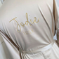 Bride and Bridesmaid Robes | 19 Colours Satin Lace Trim Robes!