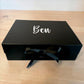 Black Medium Gift Box | Magnetic Ribbon Close Gift Box | Bridesmaid Proposal Box | A4 Gift Boxes | Personalised Gift Box | DIY Gifts