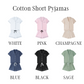 White Cotton Short Pyjamas | Pink Cotton Short Pyjamas | Champagne Cotton Short Pyjamas | Blue Cotton Short Pyjamas | Black Cotton Short Pyjamas | Sage Cotton Short Pyjamas