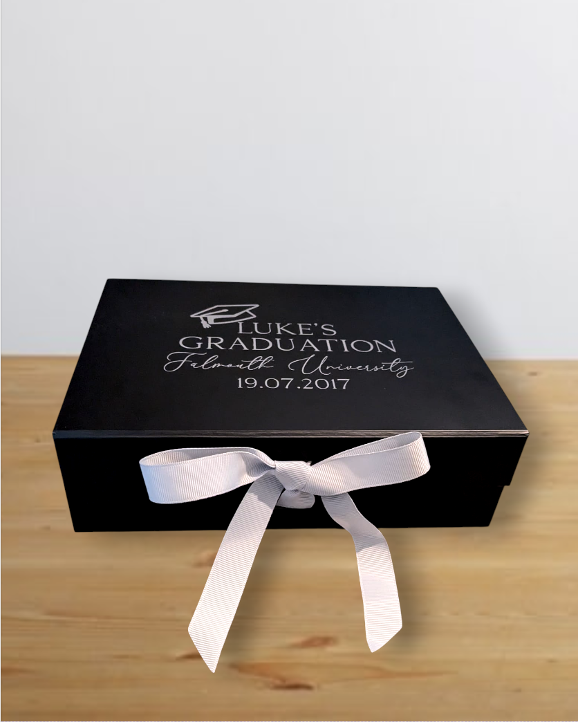 Personalised Graduation Gift Box | University, School, Nursery Graduation Keepsake | Class of 2026 | DIY Hamper