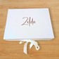 Medium Gift Box | Magnetic Ribbon Close Gift Box | Bridesmaid Proposal Box | A4 Gift Boxes | Personalised Gift Box | DIY Gifts